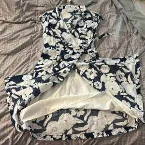 Love the stress worn a couple times very lightweight, cotton,